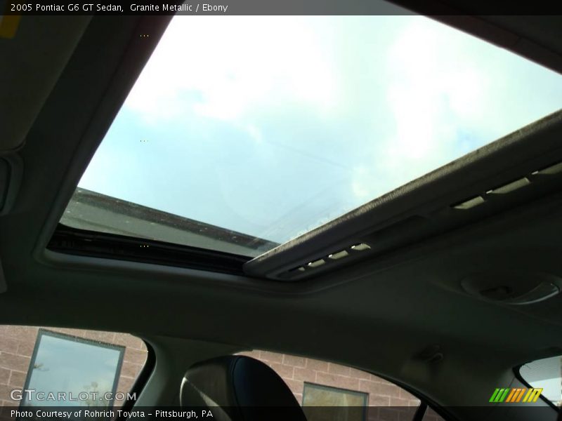 Granite Metallic / Ebony 2005 Pontiac G6 GT Sedan