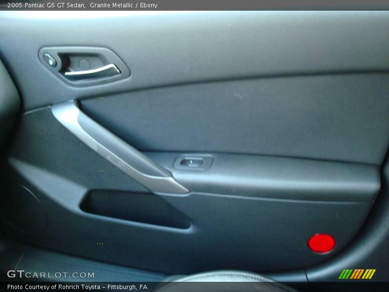 Granite Metallic / Ebony 2005 Pontiac G6 GT Sedan