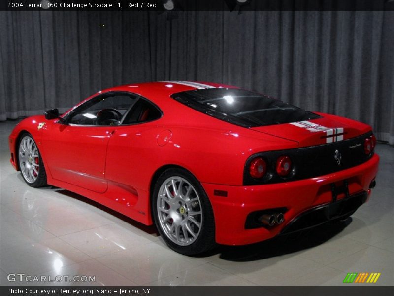 Red / Red 2004 Ferrari 360 Challenge Stradale F1