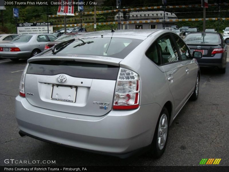 Classic Silver Metallic / Gray 2006 Toyota Prius Hybrid