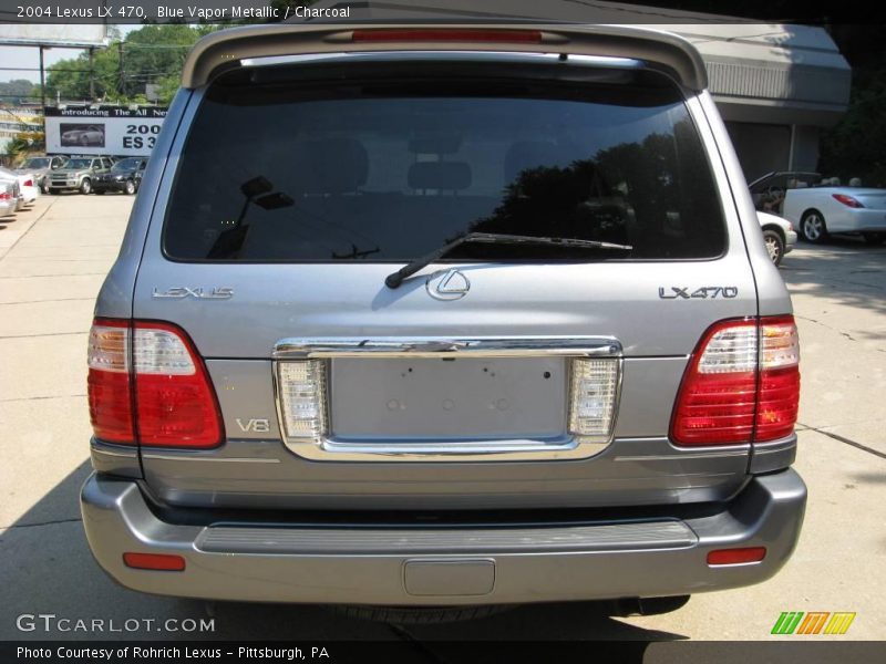 Blue Vapor Metallic / Charcoal 2004 Lexus LX 470