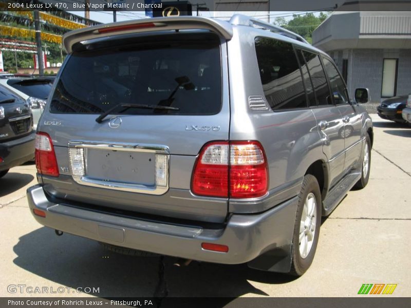 Blue Vapor Metallic / Charcoal 2004 Lexus LX 470