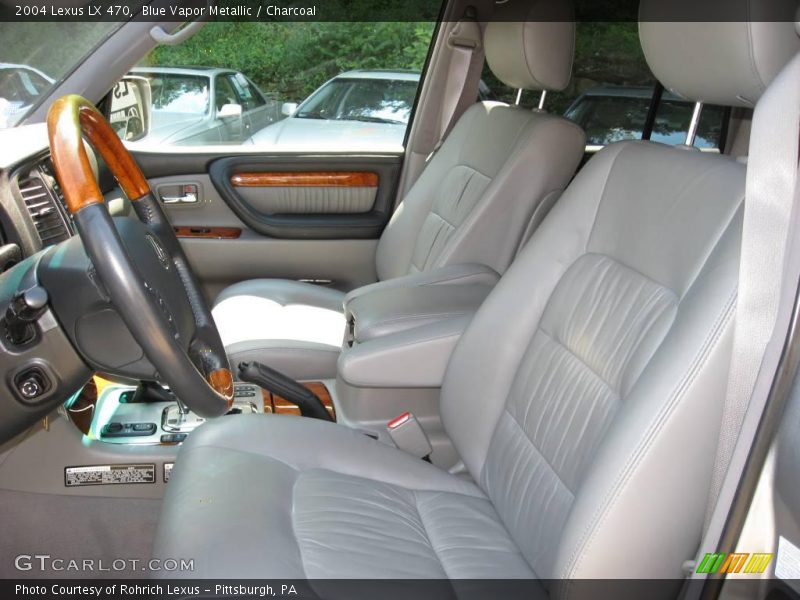 Blue Vapor Metallic / Charcoal 2004 Lexus LX 470