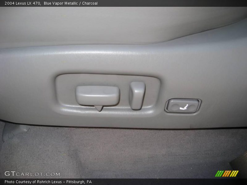 Blue Vapor Metallic / Charcoal 2004 Lexus LX 470