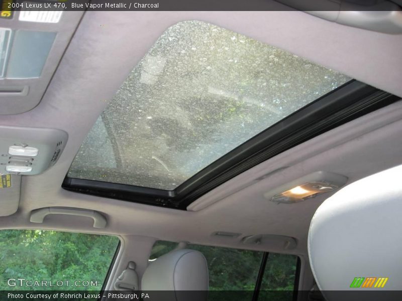 Blue Vapor Metallic / Charcoal 2004 Lexus LX 470