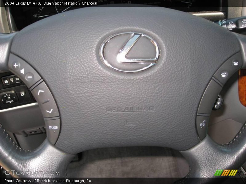 Blue Vapor Metallic / Charcoal 2004 Lexus LX 470