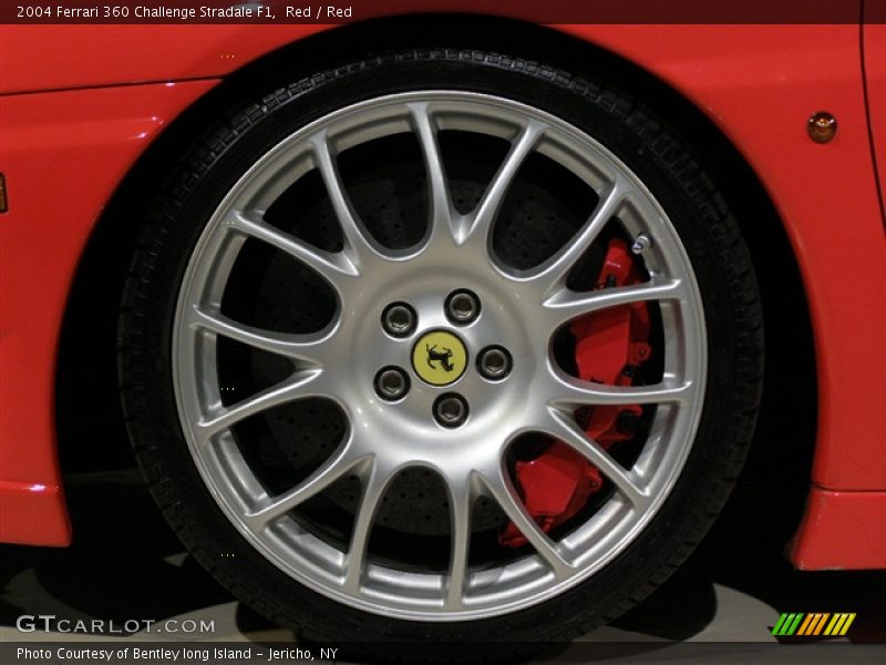 Red / Red 2004 Ferrari 360 Challenge Stradale F1