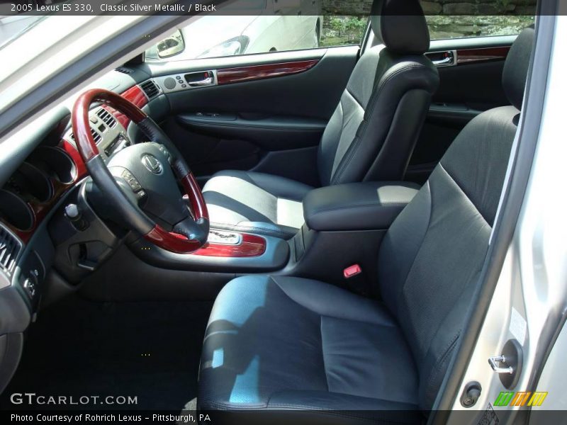 Classic Silver Metallic / Black 2005 Lexus ES 330