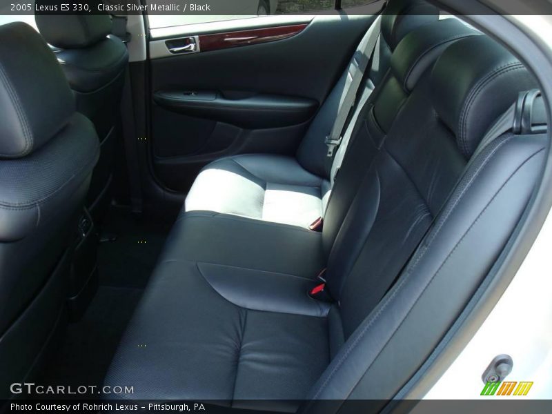Classic Silver Metallic / Black 2005 Lexus ES 330