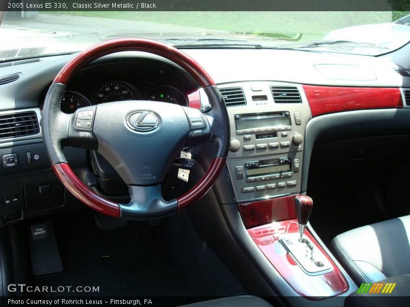 Classic Silver Metallic / Black 2005 Lexus ES 330