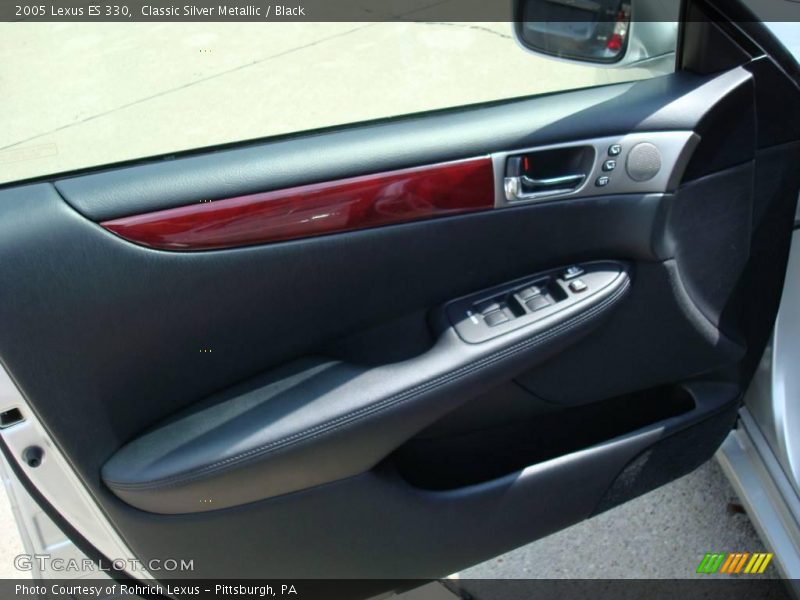 Classic Silver Metallic / Black 2005 Lexus ES 330