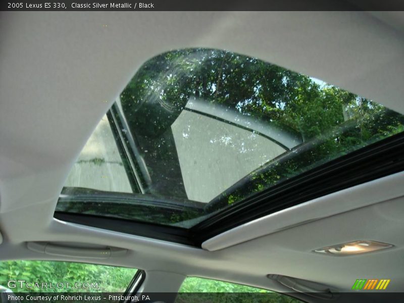 Classic Silver Metallic / Black 2005 Lexus ES 330
