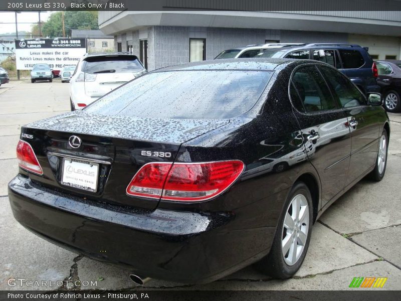 Black Onyx / Black 2005 Lexus ES 330