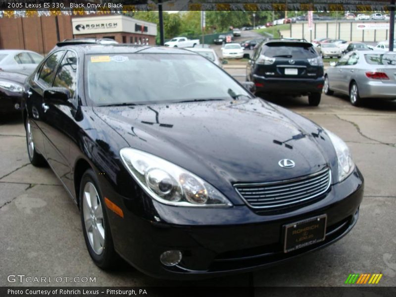 Black Onyx / Black 2005 Lexus ES 330