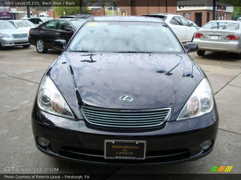 Black Onyx / Black 2005 Lexus ES 330