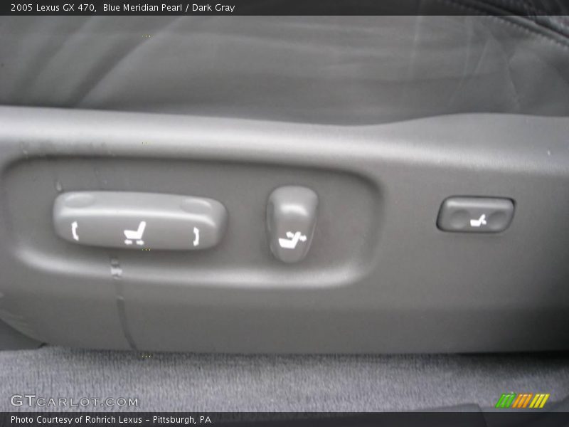 Blue Meridian Pearl / Dark Gray 2005 Lexus GX 470