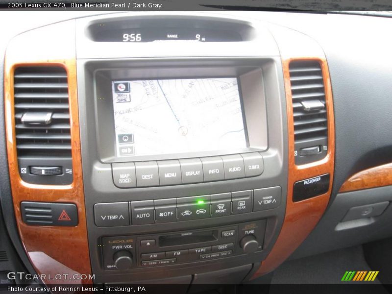 Blue Meridian Pearl / Dark Gray 2005 Lexus GX 470