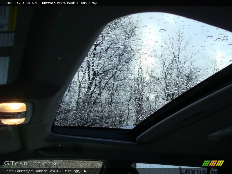 Blizzard White Pearl / Dark Gray 2005 Lexus GX 470