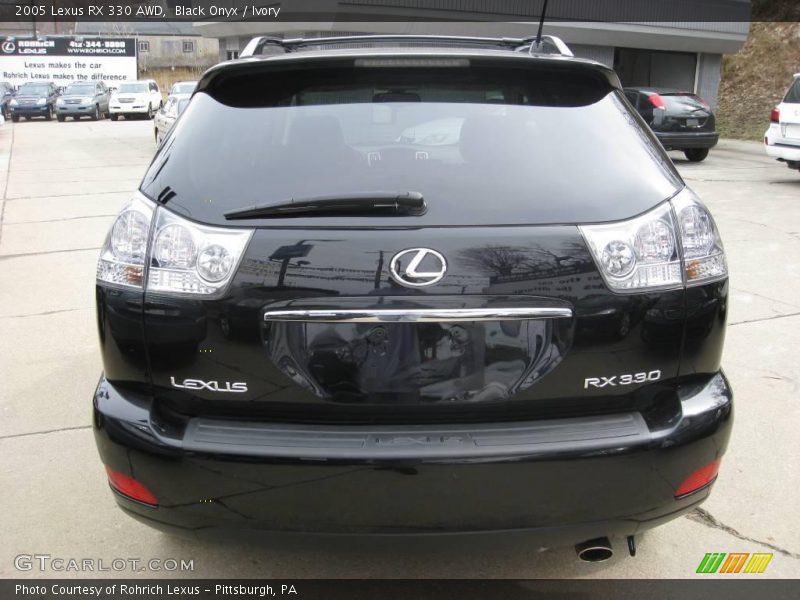 Black Onyx / Ivory 2005 Lexus RX 330 AWD