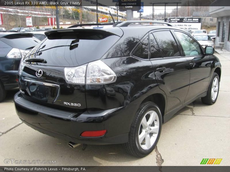 Black Onyx / Ivory 2005 Lexus RX 330 AWD
