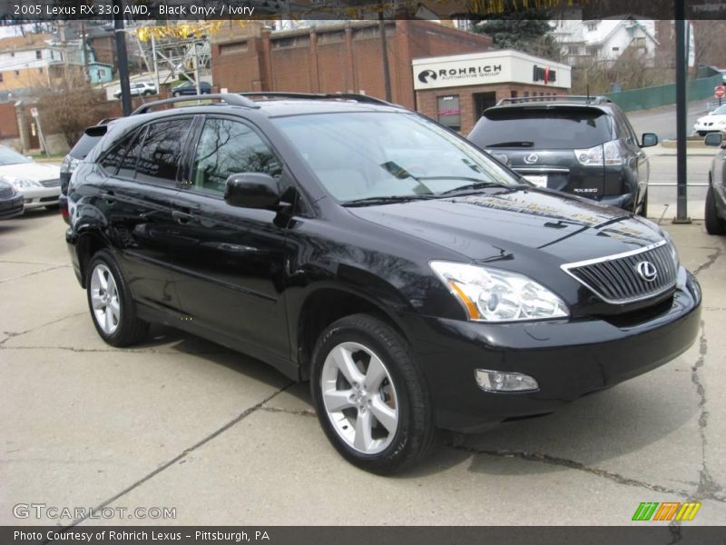 Black Onyx / Ivory 2005 Lexus RX 330 AWD