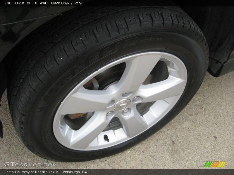 Black Onyx / Ivory 2005 Lexus RX 330 AWD