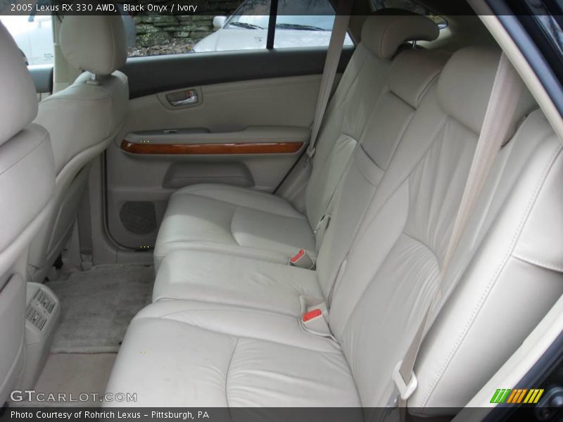 Black Onyx / Ivory 2005 Lexus RX 330 AWD