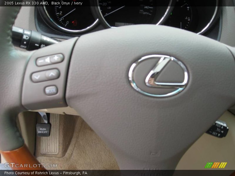 Black Onyx / Ivory 2005 Lexus RX 330 AWD
