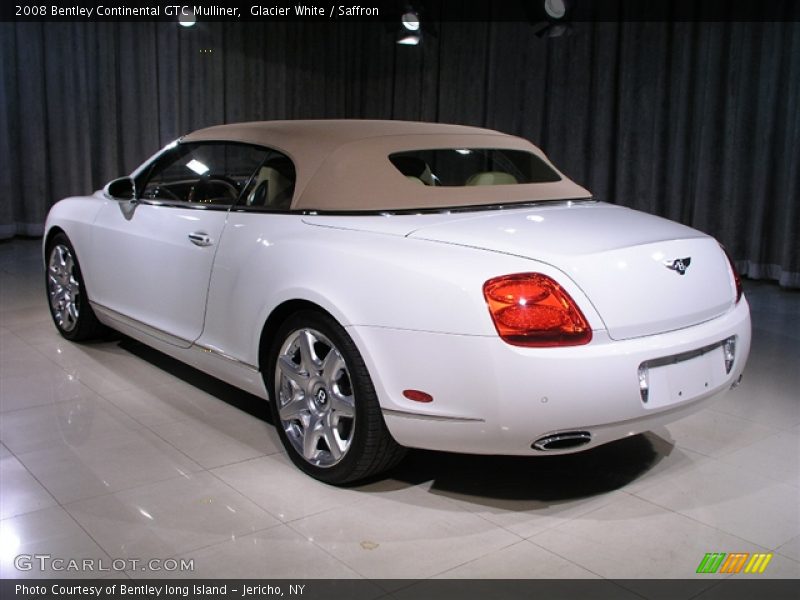 Glacier White / Saffron 2008 Bentley Continental GTC Mulliner