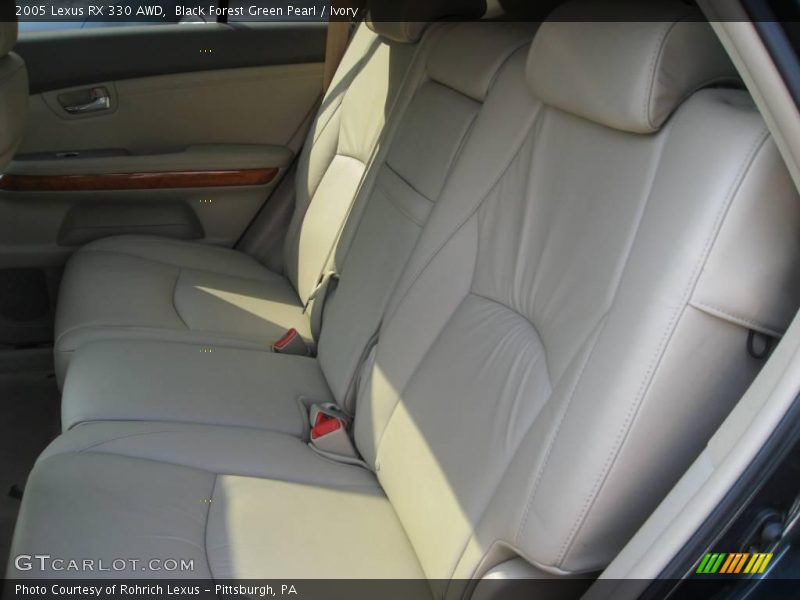 Black Forest Green Pearl / Ivory 2005 Lexus RX 330 AWD