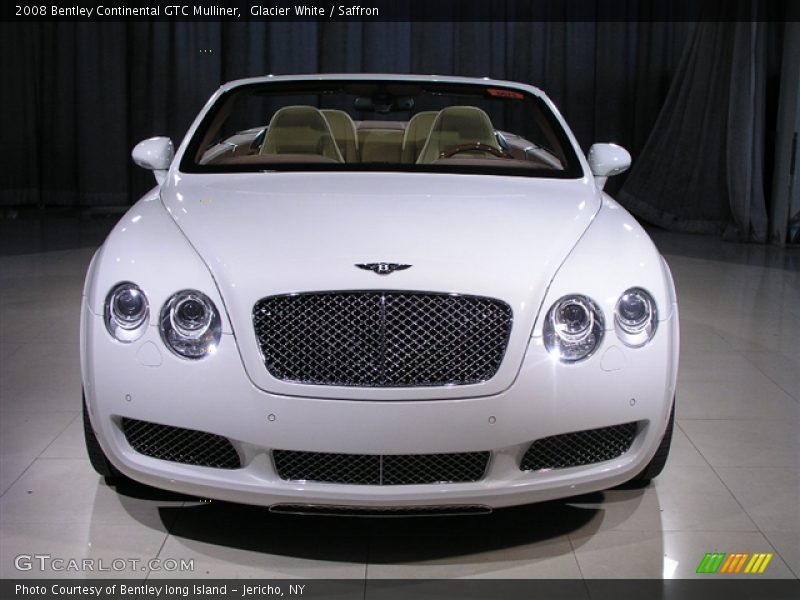 Glacier White / Saffron 2008 Bentley Continental GTC Mulliner