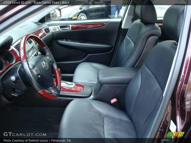 Black Garnet Pearl / Black 2006 Lexus ES 330