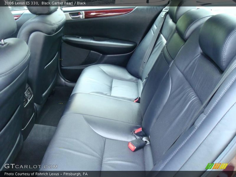 Black Garnet Pearl / Black 2006 Lexus ES 330