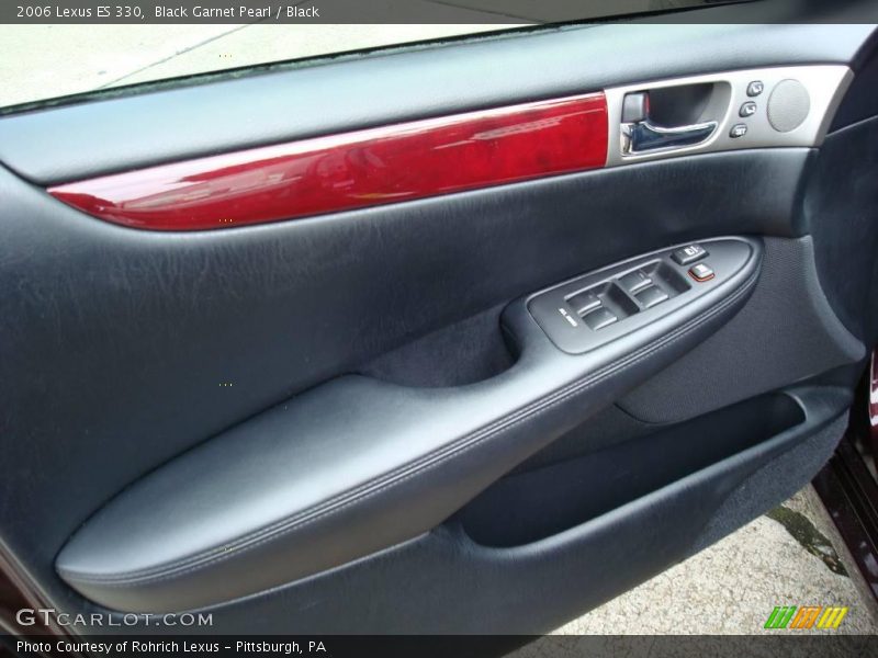 Black Garnet Pearl / Black 2006 Lexus ES 330