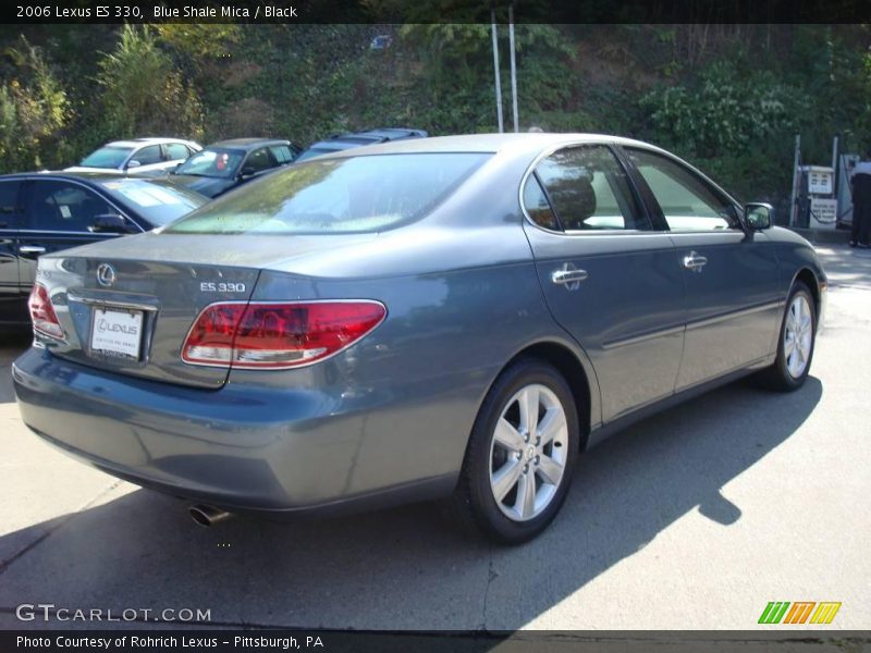 Blue Shale Mica / Black 2006 Lexus ES 330