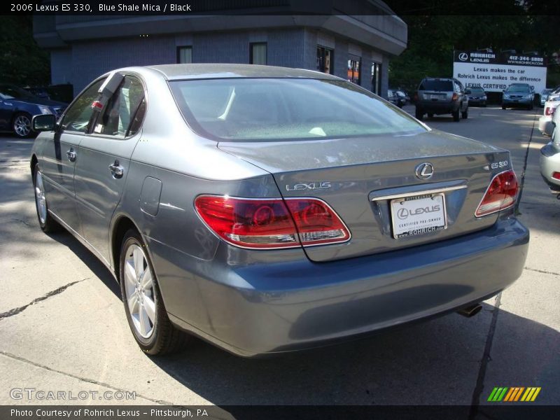 Blue Shale Mica / Black 2006 Lexus ES 330