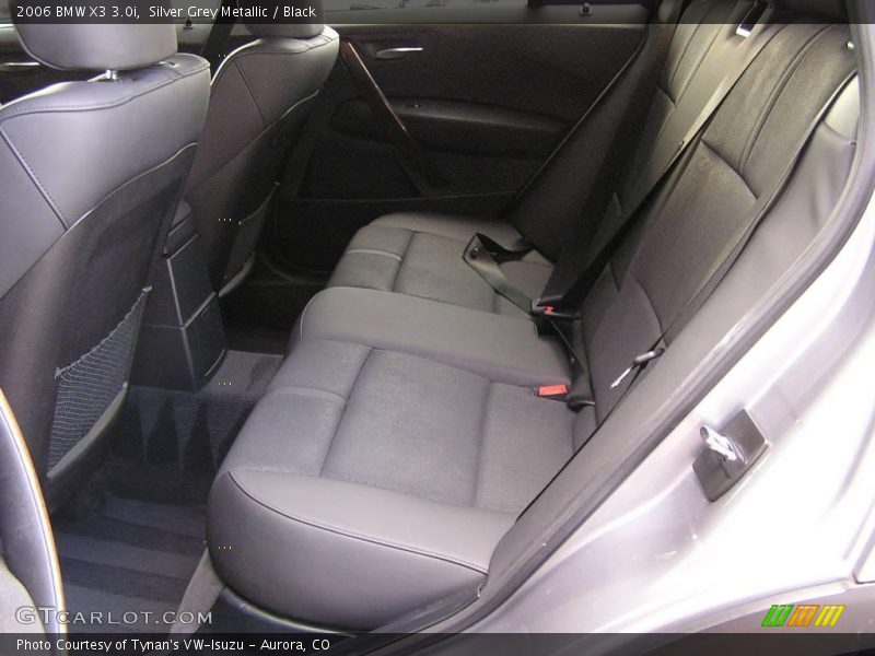 Silver Grey Metallic / Black 2006 BMW X3 3.0i