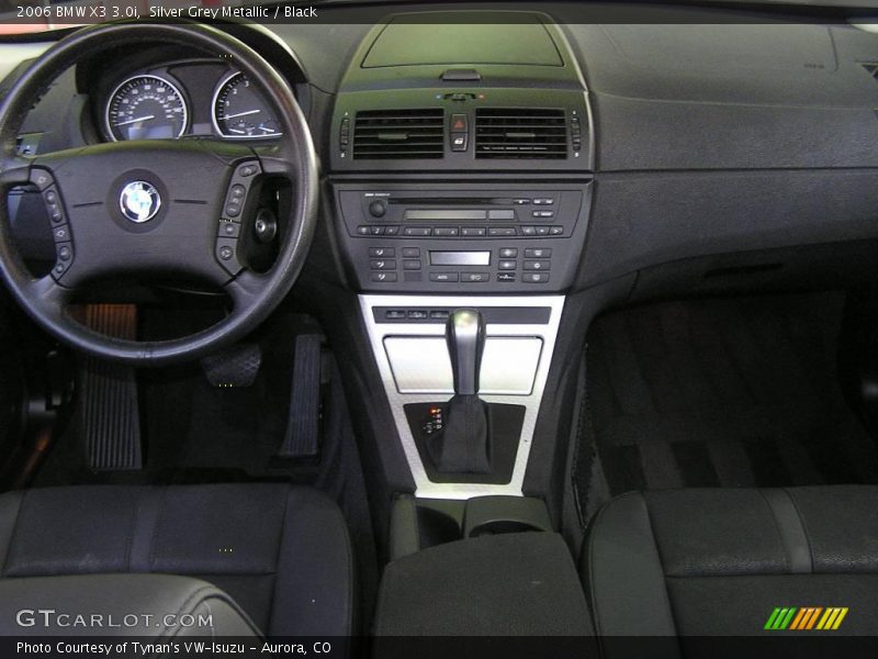 Silver Grey Metallic / Black 2006 BMW X3 3.0i