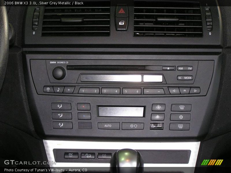 Silver Grey Metallic / Black 2006 BMW X3 3.0i