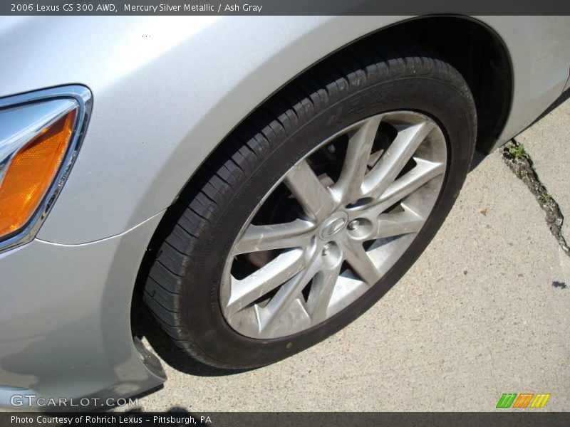 Mercury Silver Metallic / Ash Gray 2006 Lexus GS 300 AWD