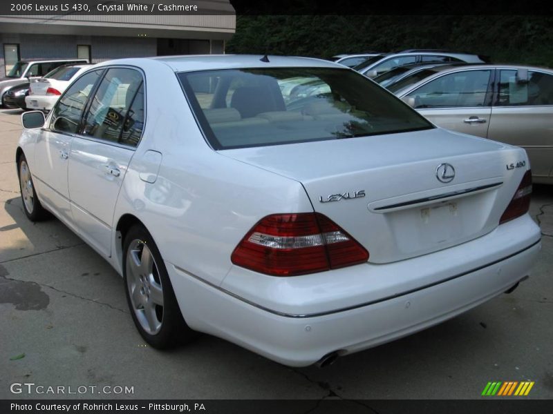 Crystal White / Cashmere 2006 Lexus LS 430