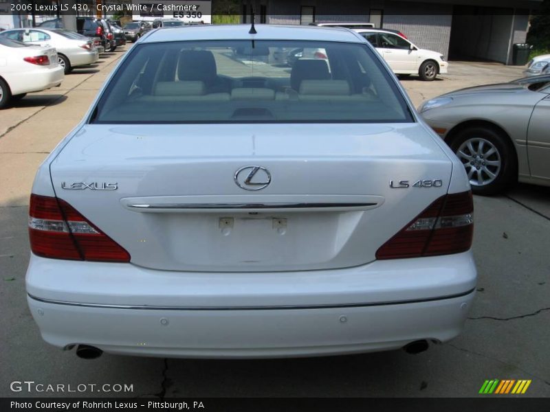 Crystal White / Cashmere 2006 Lexus LS 430