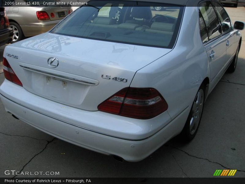 Crystal White / Cashmere 2006 Lexus LS 430