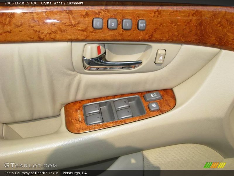 Crystal White / Cashmere 2006 Lexus LS 430