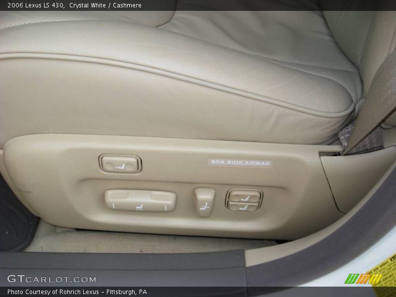 Crystal White / Cashmere 2006 Lexus LS 430