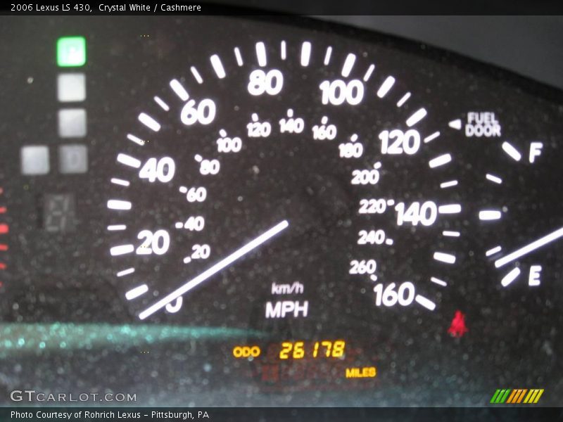 Crystal White / Cashmere 2006 Lexus LS 430