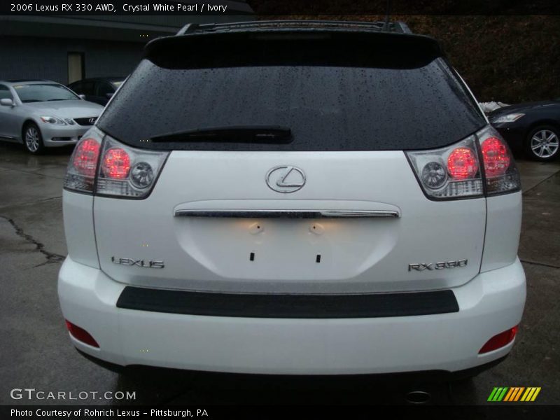 Crystal White Pearl / Ivory 2006 Lexus RX 330 AWD