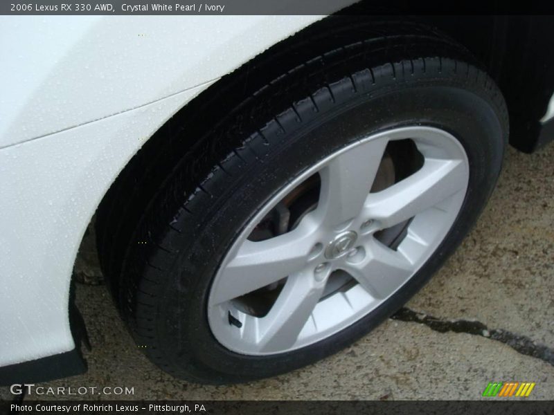 Crystal White Pearl / Ivory 2006 Lexus RX 330 AWD