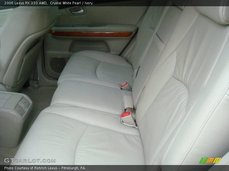 Crystal White Pearl / Ivory 2006 Lexus RX 330 AWD