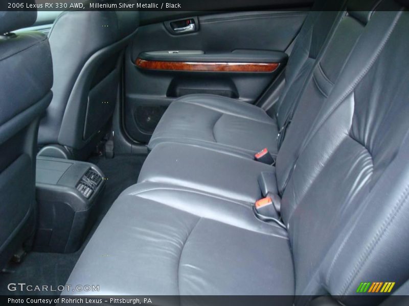 Millenium Silver Metallic / Black 2006 Lexus RX 330 AWD